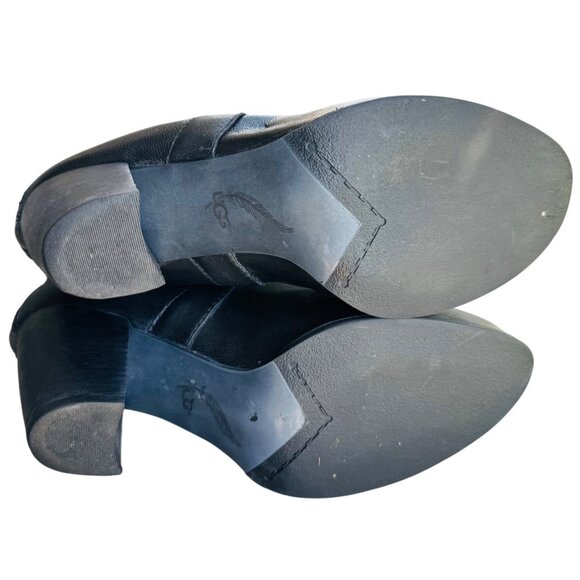 UGG Cobie II Women’s Ankle Boots Booties Black Leather US 9.5 Chelsea Style - Picture 9 of 11